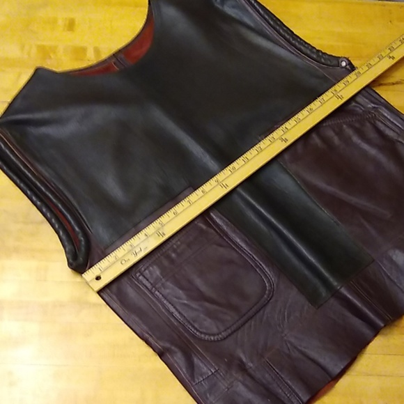 Designer Leather Shirt - Picture 5 of 8